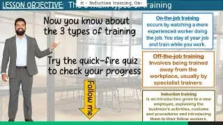 IGCSE Business: The 3 types of Training Methods