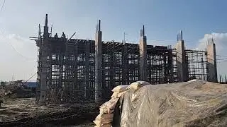 Sub & Super Structure work of Civil. Pile Foundation Work at Jalalpur Kishanganj (Bihar). #civil 