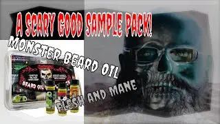 Best Beard Oil Sample Pack: Monster Flesh and Mane 12 Scent Beard Oil Sample Pack