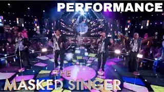 The Trammps sing &ldquo;Disco Inferno&rdquo; | The Masked Singer | Season 10