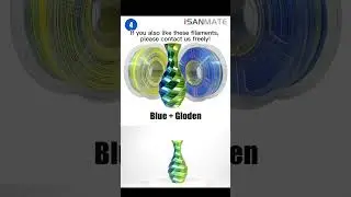 【New Dual color Filament】ISANAMTE NEW Dual Color Filament Arrival
