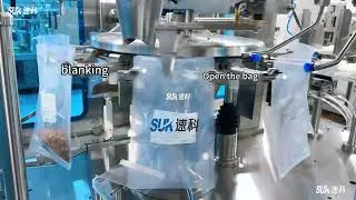Pet Food Premade Bag Packing Machine | Automatic Doypack Machine for Dog & Cat Food &ndash; SUK