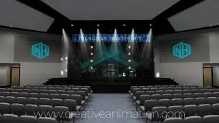 New Hope Church - Eunice, La  - 3D Virtual Tour by Creative Animation Studios, LLC