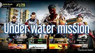 COD Mobile/Under water mission 😎