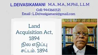 Land Acquisition Act, 1894
