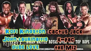 WWE ’13 | Dude Love, Cactus Jack, John Laurinaitis, X-pac, Kofi Kingston & The Miz