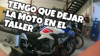 Tengo que dejar la moto en el taller bmw gs 850