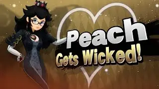 Bayonetta Peach (SSB4 Mod)