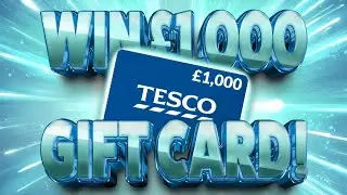 Winner of the &pound;1,000 Tesco Gift Card from Jamtastic