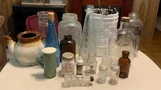 Miscellaneous Glass Collection Pt.2 #countrydiggers #collection #vintage