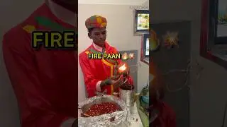 💢🤯 என்னடா சுத்திலாம் podureega 💥⁉️ | Fire paan | Fire beeda | #shorts #firepaan #youtubeshorts