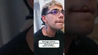 Rampage Jackson convinced Muslim streamer N3on get a NECK TATTOO