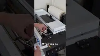 DTF Printer White Ink Clogged? Never Flush! Try This First
