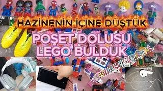HAZİNENİN İÇİNE DÜŞTÜK ✨POŞET DOLUSU ORJİNAL LEGO BULDUK 💯 NAZAR DEĞMESİN 🧿