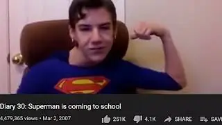 Superman Is Coming To School meme