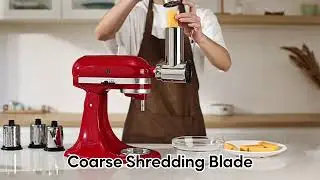 Meat Grinder & Stainless Steel Slicer Shredder Attachment for KitchenAid Stand Mixer _Product Review
