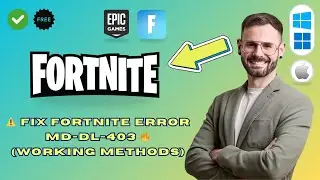 How to Fix Fortnite Error Code MD-DL-403 (Download Failed Fix 2025)