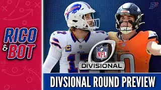 NFL Divisional Round PREVIEW | Buffalo Bills vs. Denver Broncos | Rico & Bot