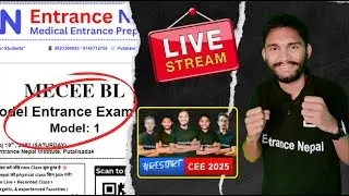 CEE Model exam 1 Biology QAD/Video solution II Entrance Nepal II Offline & Online Class