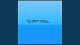 DUAS LETRAS IMPORTANTES L DE LAGARTIXA E P DE PEDREIRA