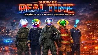 Queen of Scrap Metal reacts to Show de Real Time - Open TV Audience Thursday 01/29/2026