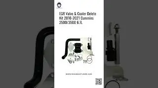 EGR Valve & Cooler Delete Kit 2010-2021 Cummins 2500/3500 6.7L