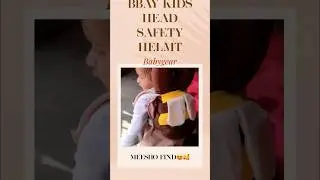 SOFT UBIES BBAY KIDS HEAD SAFETY HELMT 😍| #babyproducts #safety #meesho #babygear