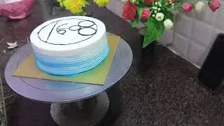 Doremon theme cake #cake#doremon#viral#pineapple#trending#homemade#eggless#cakeart