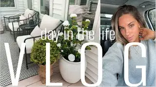 DITL VLOG | Amazon Unboxing, Patio Decor, SOJOS Eyewear Try On & Pilates GRWM