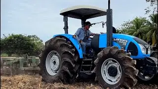 Tractor Landini super 110B, demostración a agricultores