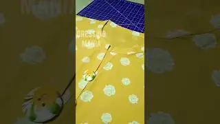 Flat ban v placket Neckline #shorts #viral #sewing