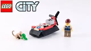 LEGO CITY 30570 Wildlife Rescue Hovercraft - Lego Speed Build