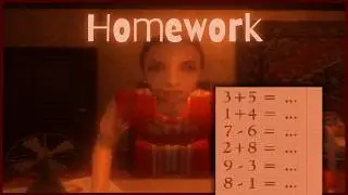 Homework (Both Endings) - Indie Horror Game - No Commentary