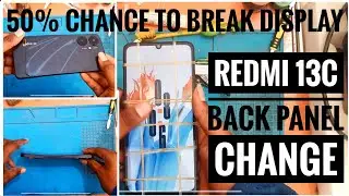 REDMI 13C BACK PANEL CHANGE !! 😎😄🎊🥺