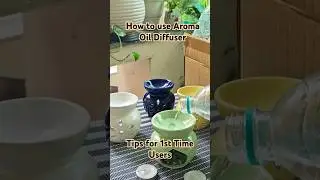 How to use Aroma Oil Diffuser| First Time Aroma Oil users #shorts #youtubeshorts #brahmzindia #viral