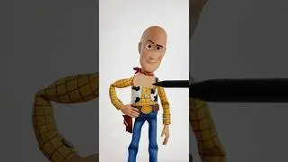 Woody&rsquo;s transformation #disney #art #digitalart #shorts