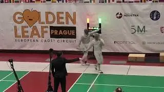 Prague EFC 2026 CMS - GOLD - Mattia Serino SUI v Angelos Ntivis GRE
