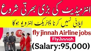 *Fly Jinnah Cabin Crew Job 2025 | How to Apply Online | Step-by-Step Guide*
