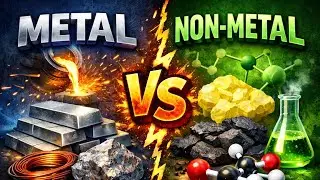 Metal and Non metal rapid revision with notes 📑✨ for ssc exam #class10&12 