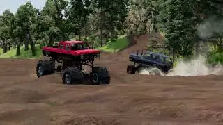 BBCUSTOMS BeamMP Server Shenanigans#beamng #beammp #megatruck #mud #mudbog #multiplayer #beamngdrive