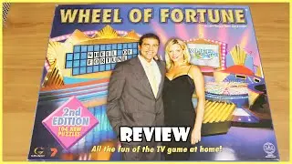 Wheel of Fortune Australian 2nd Edition Board Game Review | Board Game Night