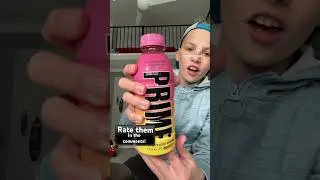 Trying the new prime flavors!!! #prime #familyfunpack #twintime #chris