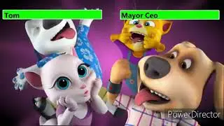 Talking Tom and Friends Space Rescue Season 4 Episode 19 with Healthbars