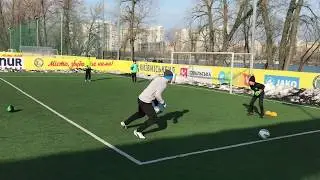 Pre season gk training, winter 2019