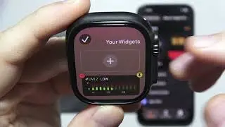 Apple Watch Ultra 3: How to Customize Widgets Screen