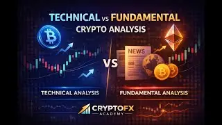 Technical vs Fundamental Analysis in Crypto | Complete Beginner to Pro Guide