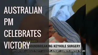 Australian PM Morrison celebrates unexpected election victory
