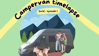 HVORDAN VI BYGGET V&Aring;R CAMPER VAN || VINTER CAMPER || TIMELAPSE || EPISODE 1.