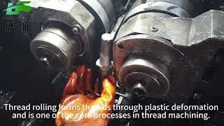 Watch This: How Raw Bolts Turn Into High-Strength Threaded Fasteners via Thread Rolling