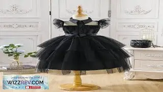 SHEIN Glamorique Kids Young Girl Ruffle Trim Mesh Layer Hem Dress Review